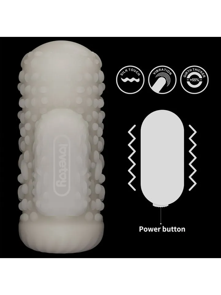 Knights Ring Vibrating Dual Purpose Sleeve-Drip - Vibrējošs penisa pagarinātājs 3 [full]