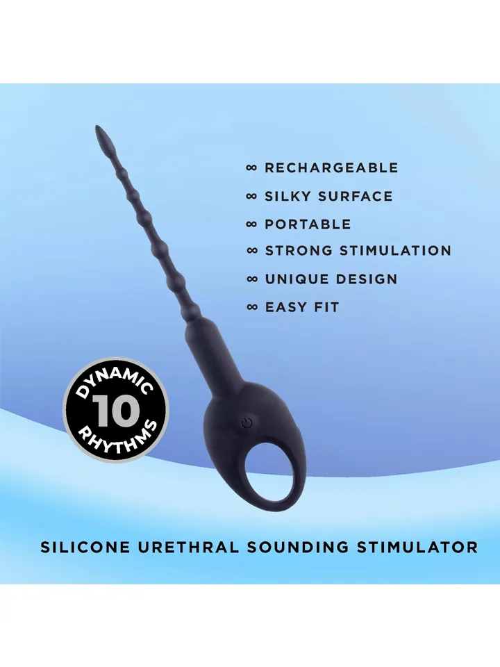 Knot-Knot Silicone Urethral Stimulator - Vibrējošs paplašinātājs 2 [full]