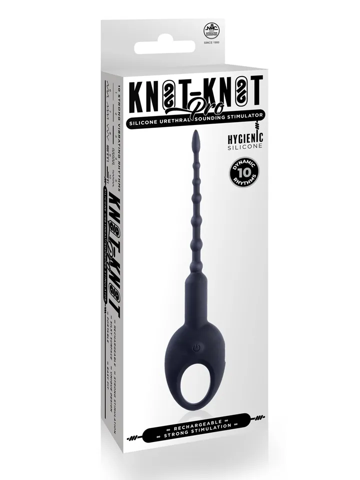 Knot-Knot Silicone Urethral Stimulator - Vibrējošs paplašinātājs 5 [full]