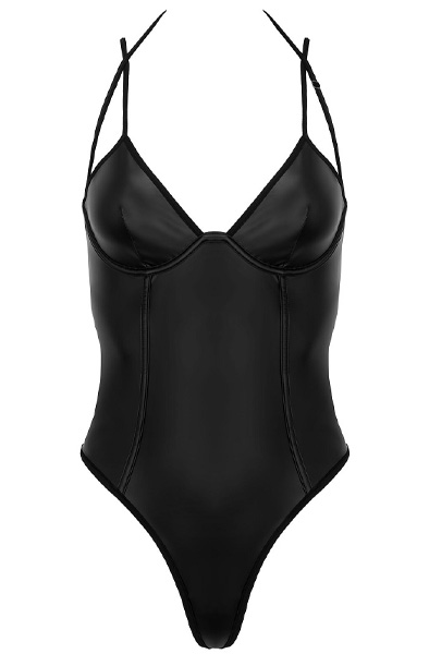 Kotek Blackelia Body Black - Ķermeņa Veļas un Rotaļu Tērpi 3