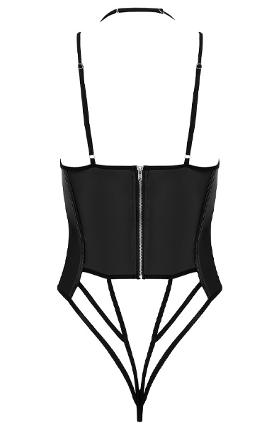 Kotek Blackelia Body Black - Ķermeņa Veļas un Rotaļu Tērpi 4