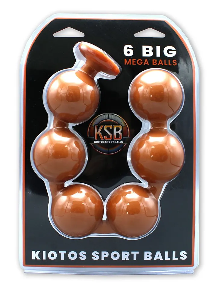 KSB 6 Big Mega Balls Silicone 52 cm - Anālās krelles 3 [full]