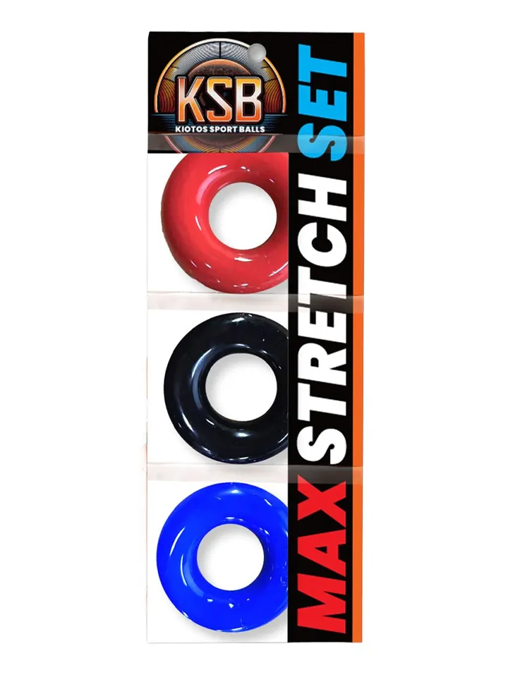 KSB Max-Stretch Cockring 3-pack - Gaiļa gredzenu komplekts 1 [full]