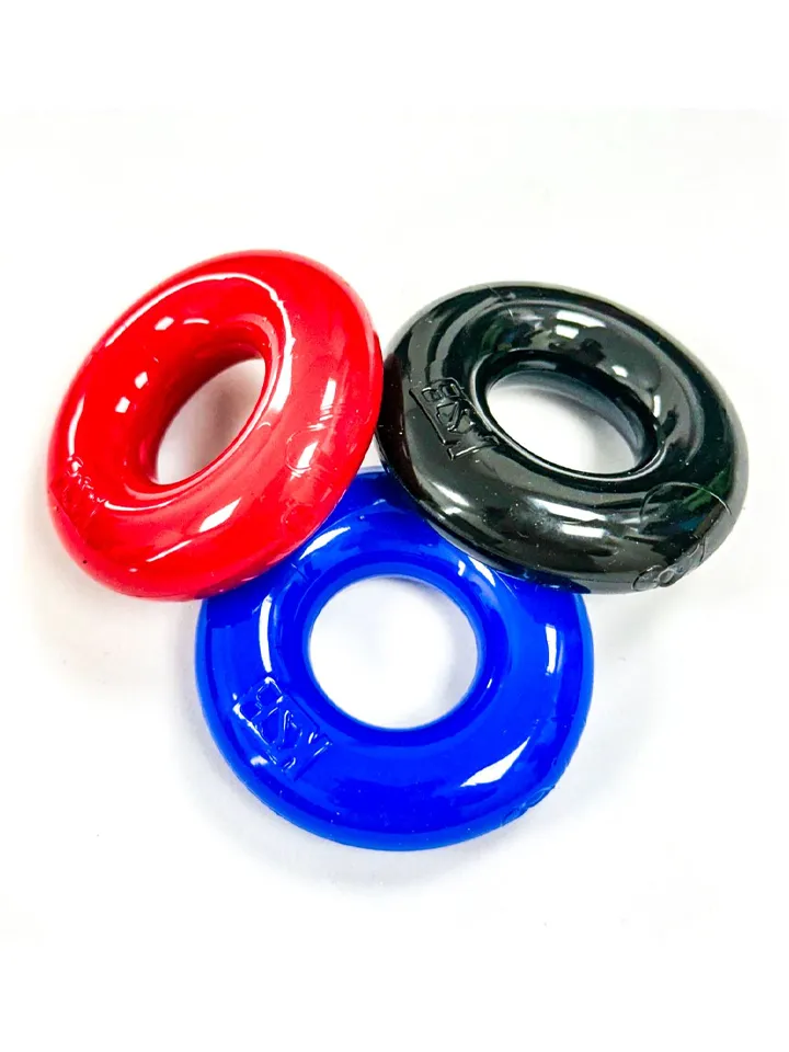 KSB Max-Stretch Cockring 3-pack - Gaiļa gredzenu komplekts 2 [full]
