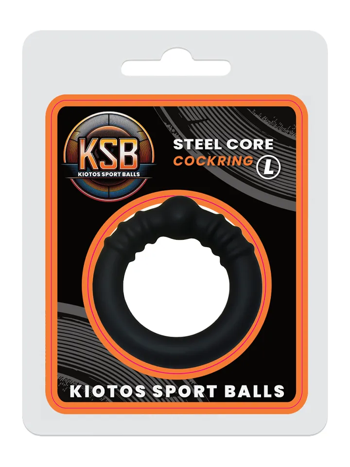KSB Silicone Cockring With Steel-Core Large - Gaiļa gredzens 1 [full]