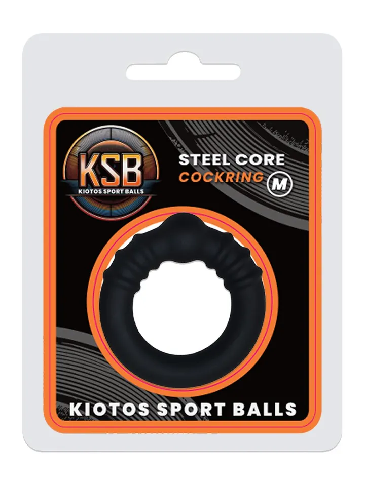 KSB Silicone Cockring With Steel-Core Medium - Dzimumlocekļa un sēklinieku maisiņa gredzeni 1 [full]