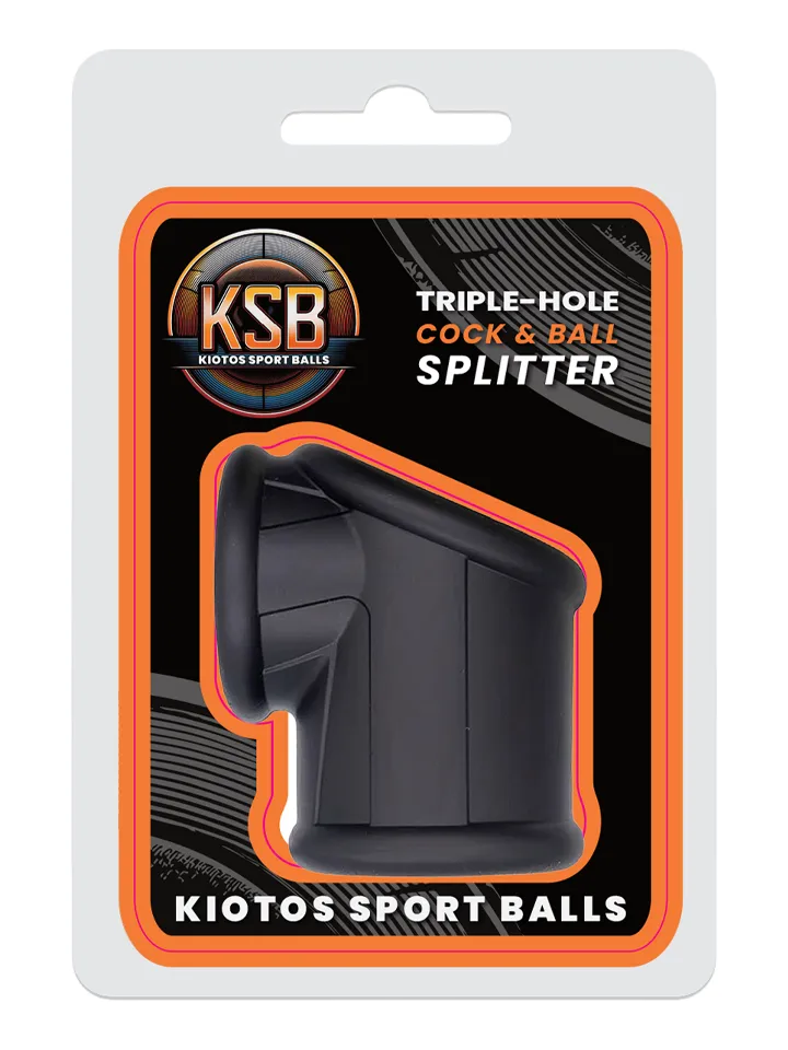 KSB Triple-Hole Cock & Ball Splitter - Dzimumlocekļa un sēklinieku maisiņa gredzeni 1 [full]