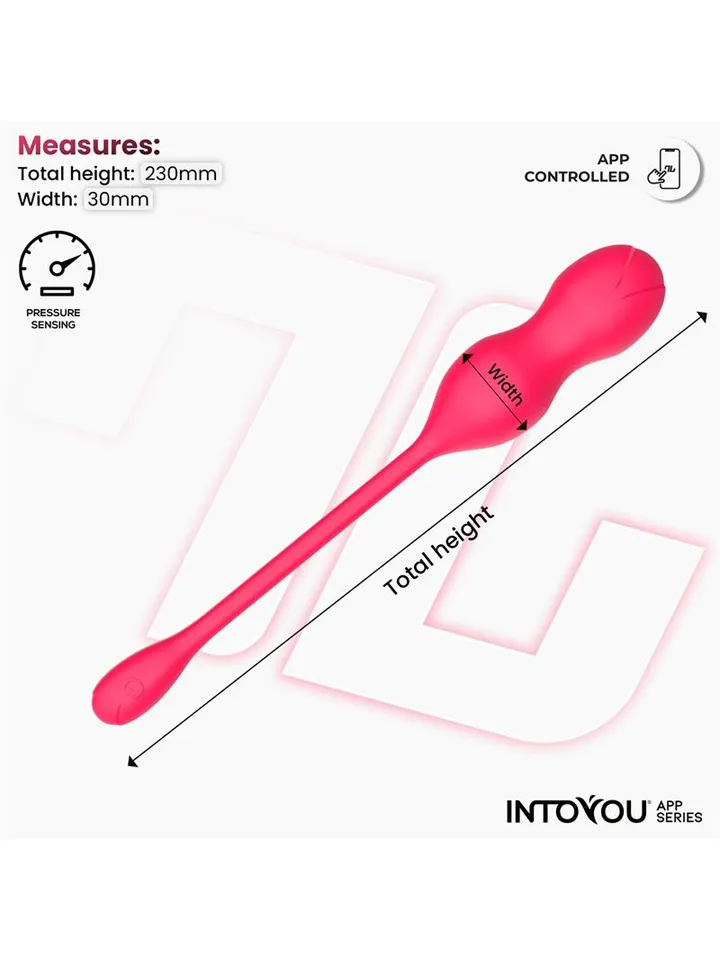 Kyra Pelvic Floor Trainer Pressure Sensing App - Paketes, ko kontrolē lietotnes 5 [full]