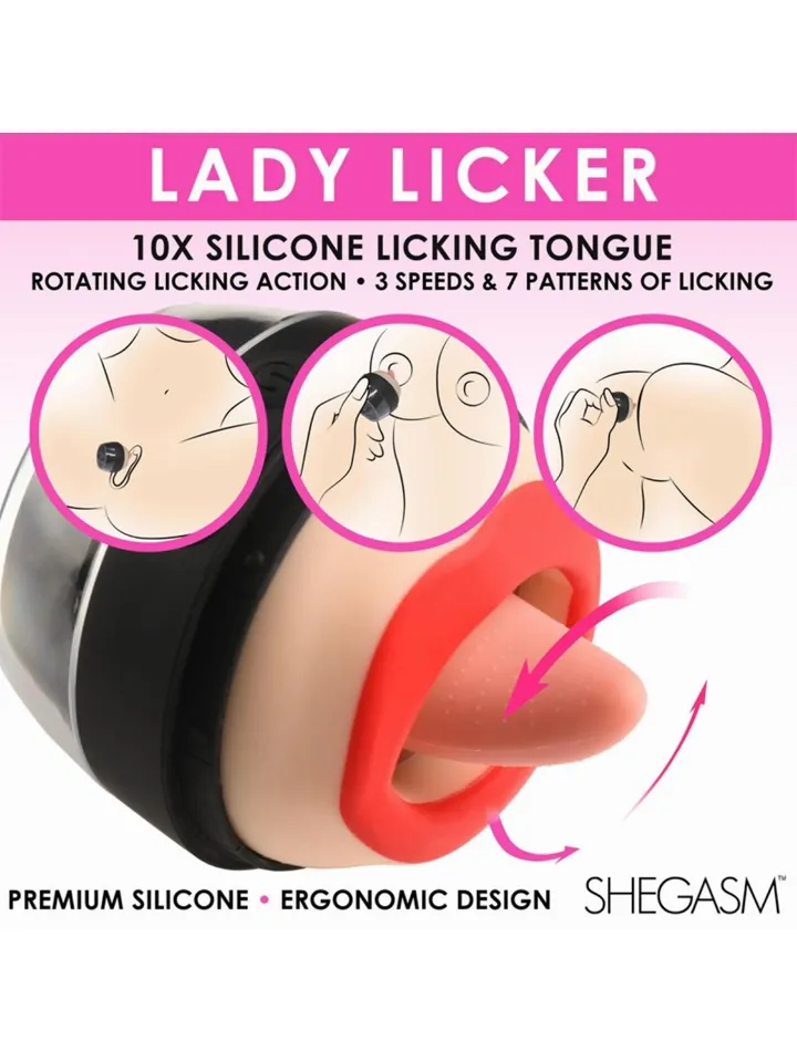 Lady Licker Rotating Tongue - Vibrators 2 [full]