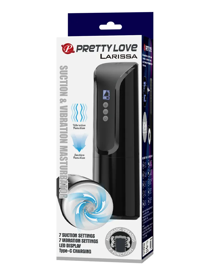 Larissa Suction & Vibration Masturbator - Automātiskais masturbators 4 [full]