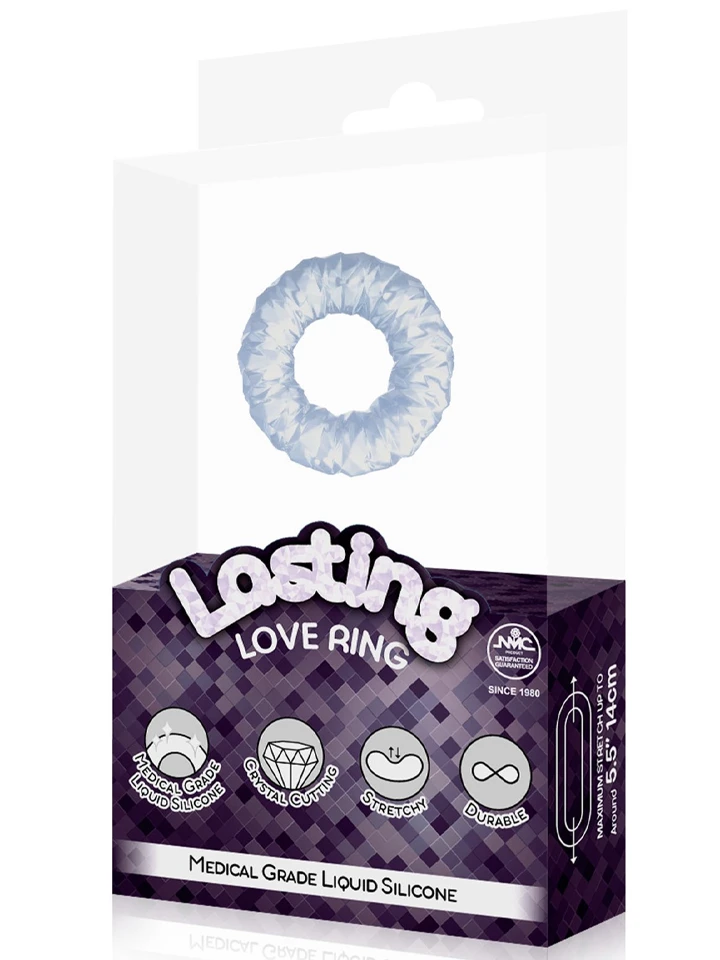 Lasting Love Ring Clear Cock Ring - Gaiļa gredzens 2
