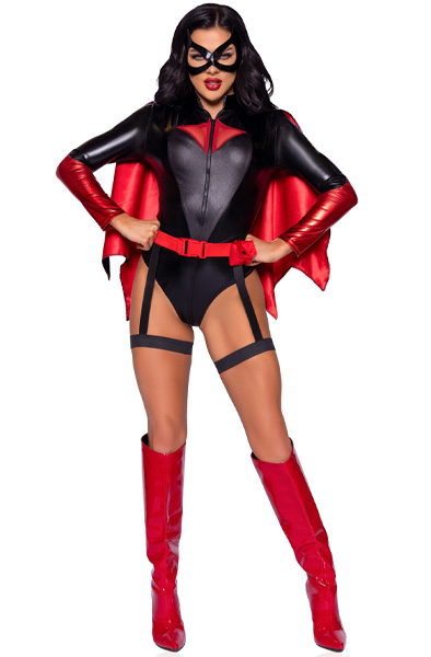 Leg Avenue Bat Woman Bodysuit - Lomu spēle un maskarāde 3