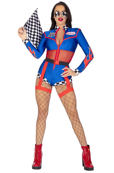 Leg Avenue Cherry Bomb Racer - Lomu spēle un maskarāde 3