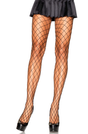 Leg Avenue Diamond Fishnet Pantyhose - Zeķes 1