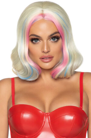 Leg Avenue Harley Wavy Bob Wig Blonde - Parūka 1