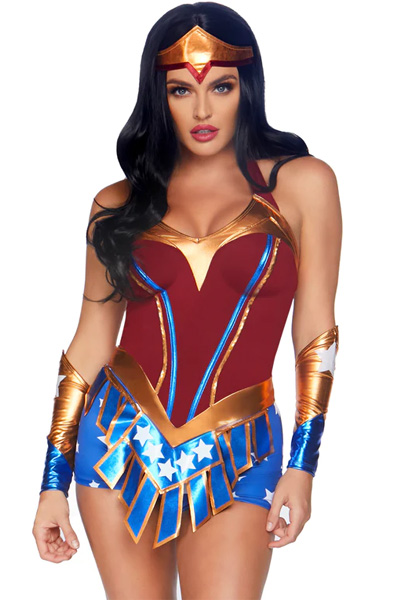 Leg Avenue Heart Stopping Hero - Lomu spēle un maskarāde 3