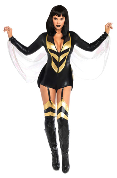 Leg Avenue Hornet Wasp Honey - Lomu spēle un maskarāde 3