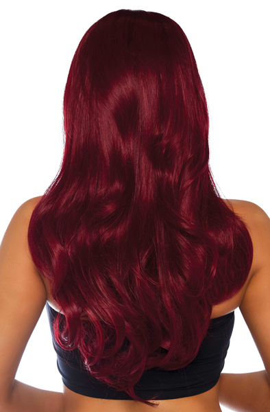 Leg Avenue Long Wavy Wig Red - Sarkana parūka 2 [full]