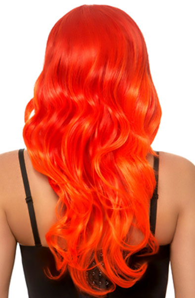 Leg Avenue Ombre Long Wavy Wig Orange - Parūka 2
