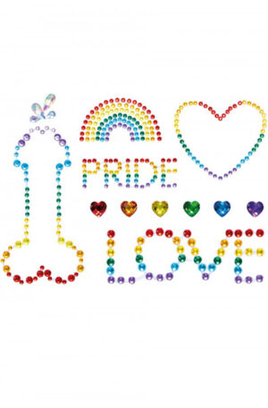 Leg Avenue Pride Bodyjewels Sticker - Ķermeņa rotaslietas 1