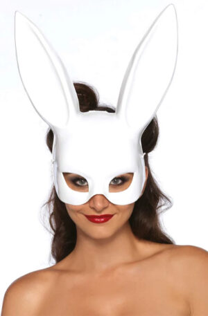 Leg Avenue Rabbit Mask White - Lomu spēle un maskarāde 1