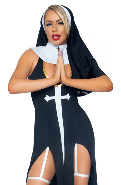 Leg Avenue Sultry Sinner - Lomu spēle un maskarāde 3