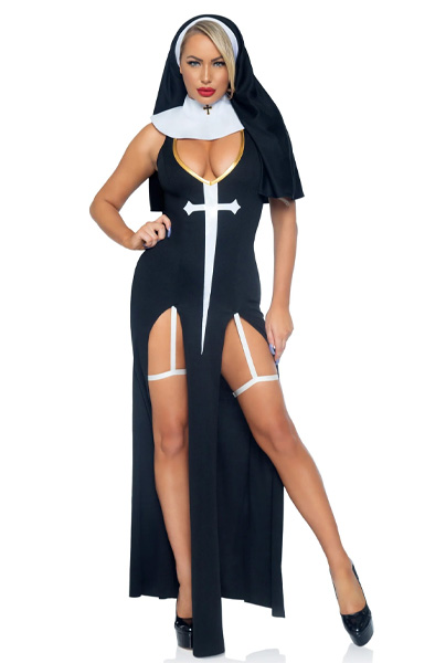 Leg Avenue Sultry Sinner - Lomu spēle un maskarāde 4