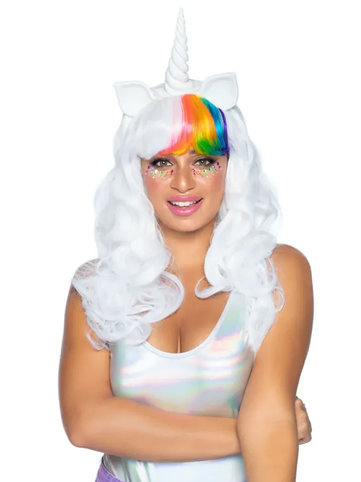 Leg Avenue Unicorn Wig Multicolor - Parūka 1 [full]