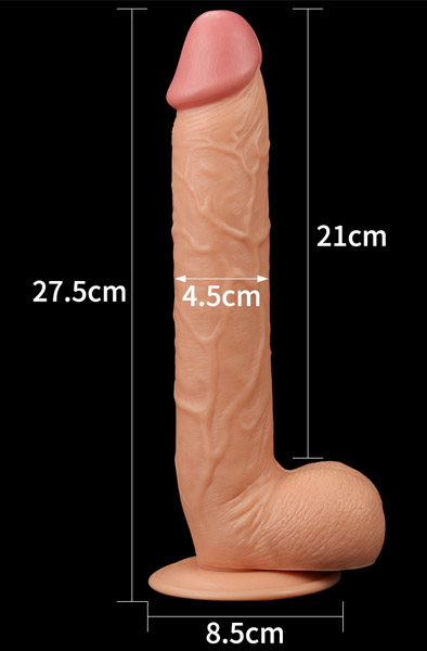 Legendary King Sized Dildo 27,5 cm - Dzīvīgs dildo 3