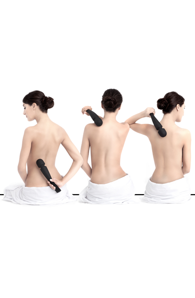 LELO Smart Wand Large Black - Burvju nūjiņa / masāžas zizlis 2