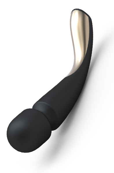 LELO Smart Wand Large Black - Burvju nūjiņa / masāžas zizlis 3
