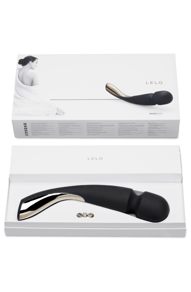 LELO Smart Wand Large Black - Burvju nūjiņa / masāžas zizlis 8