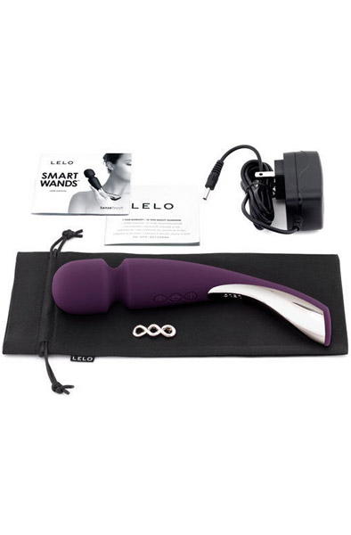 LELO Smart Wand Massager Medium Plum - Burvju nūjiņa / masāžas zizlis 2