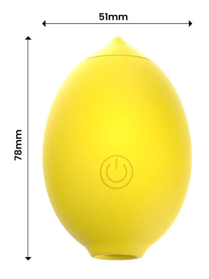 Lemon Clitoral Stimulator With Suction - Gaisa spiediena vibrators 3 [full]