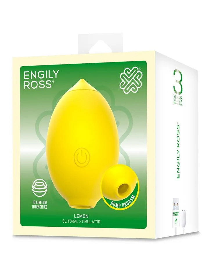 Lemon Clitoral Stimulator With Suction - Gaisa spiediena vibrators 4 [full]