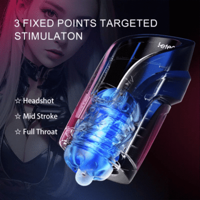 Leten Cannon King Automatic Thrusting Stroker - Automātiskais masturbators 3