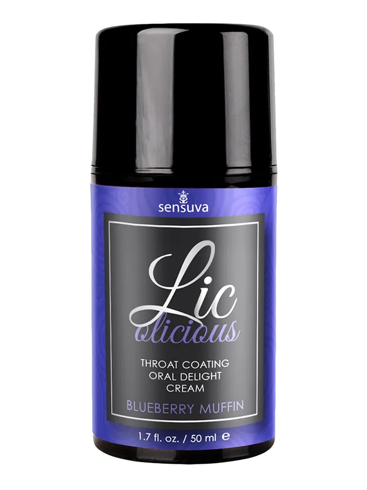 Lic-o-Licious Blueberry Muffin Oral Cream 50 ml - Ēdamais un orālais sekss 1 [full]