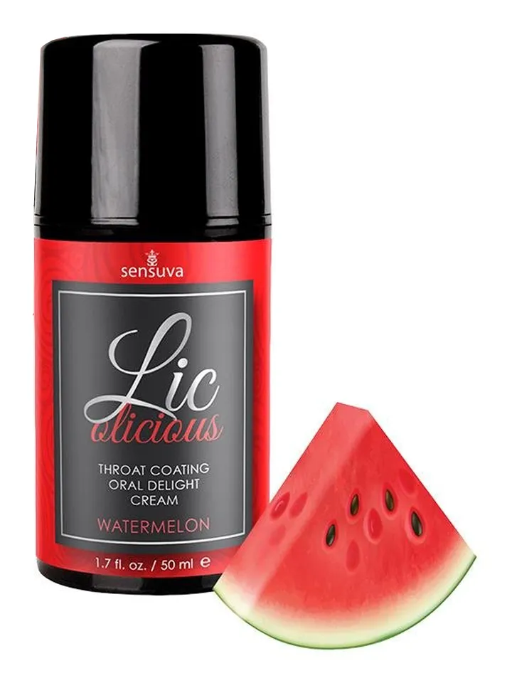 Lic-o-Licious Watermelon Oral Cream 50 ml - Ēdamais un orālais sekss 2 [full]