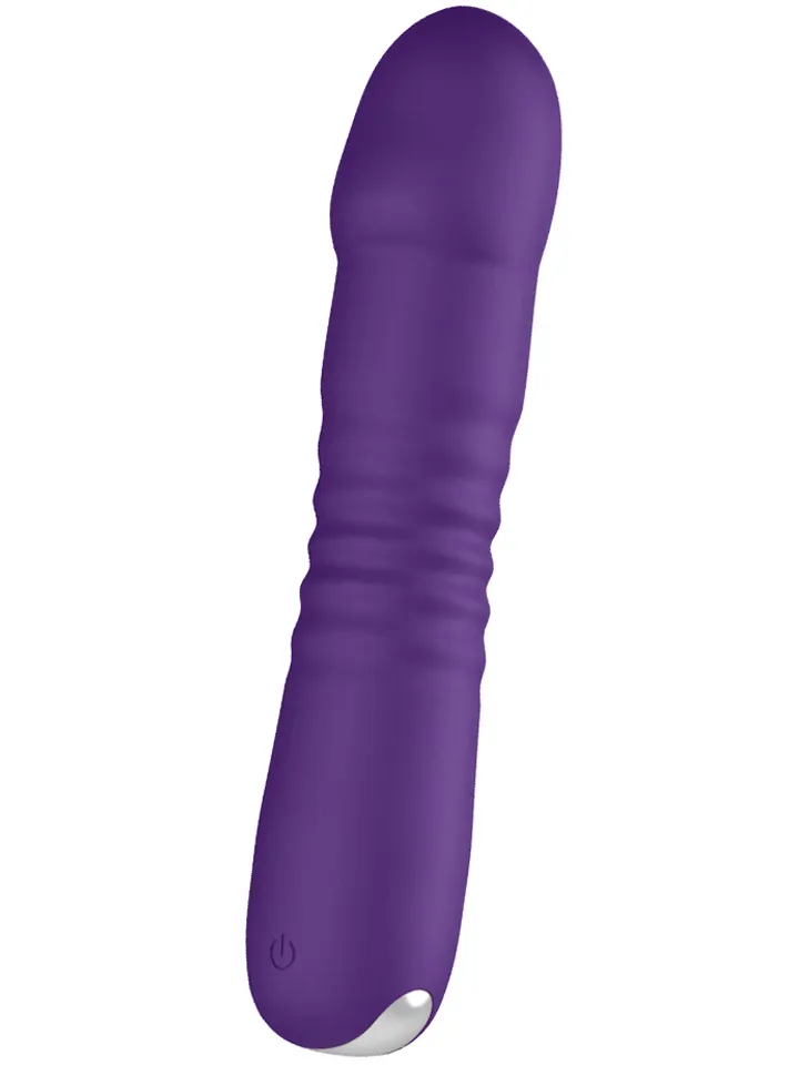 Lilac Luster Thrusting Vibrator - Vibrators 1