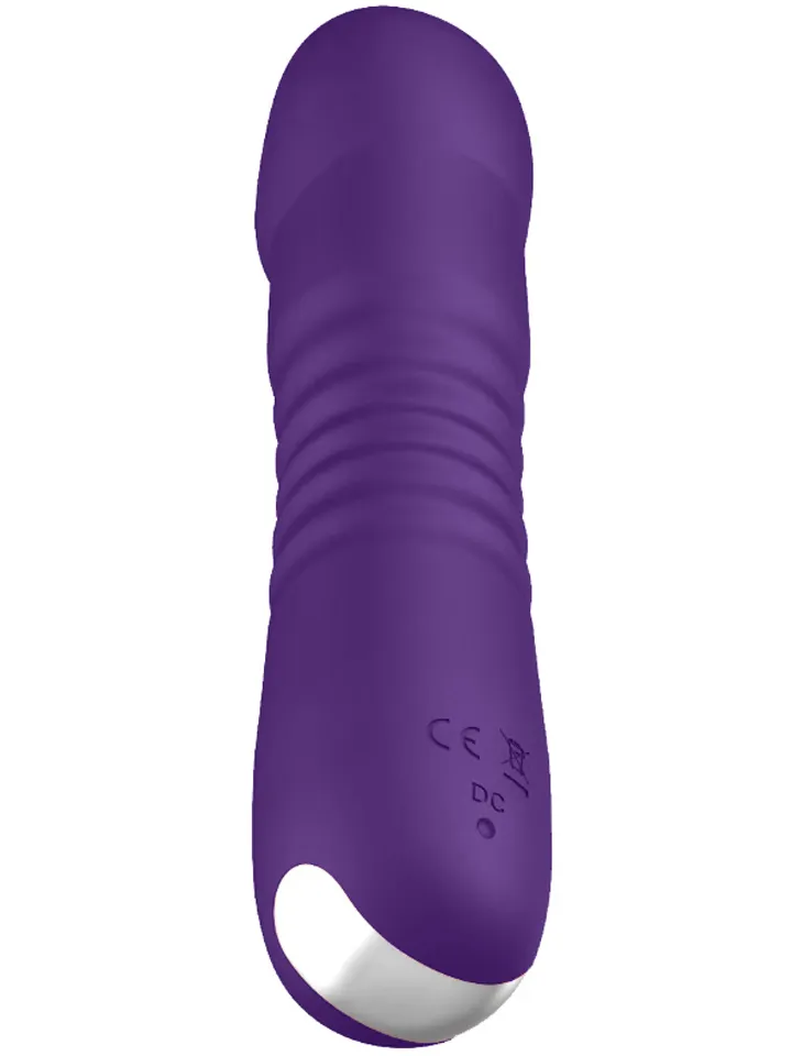 Lilac Luster Thrusting Vibrator - Vibrators 2