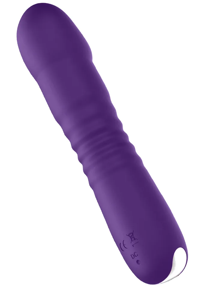 Lilac Luster Thrusting Vibrator - Vibrators 3