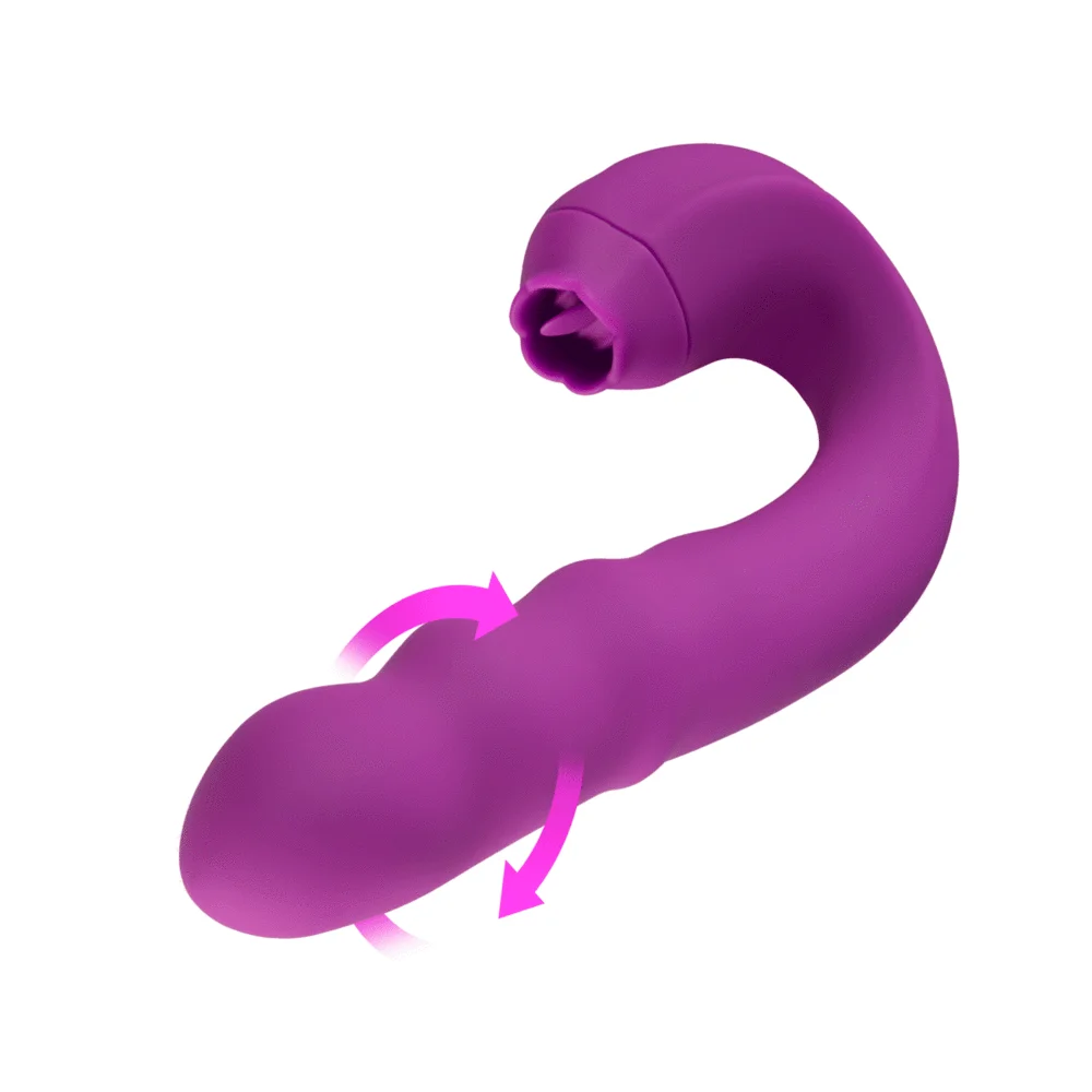 Lilian G-Spot Vibrating Tongue & Rotating Head - G punkta vibrators 1 [full]