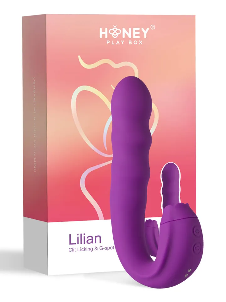 Lilian G-Spot Vibrating Tongue & Rotating Head - G punkta vibrators 3 [full]