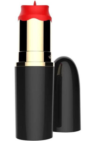 Lipstick Vibrator With Stimulating Tongue - Klitora stimulators 1