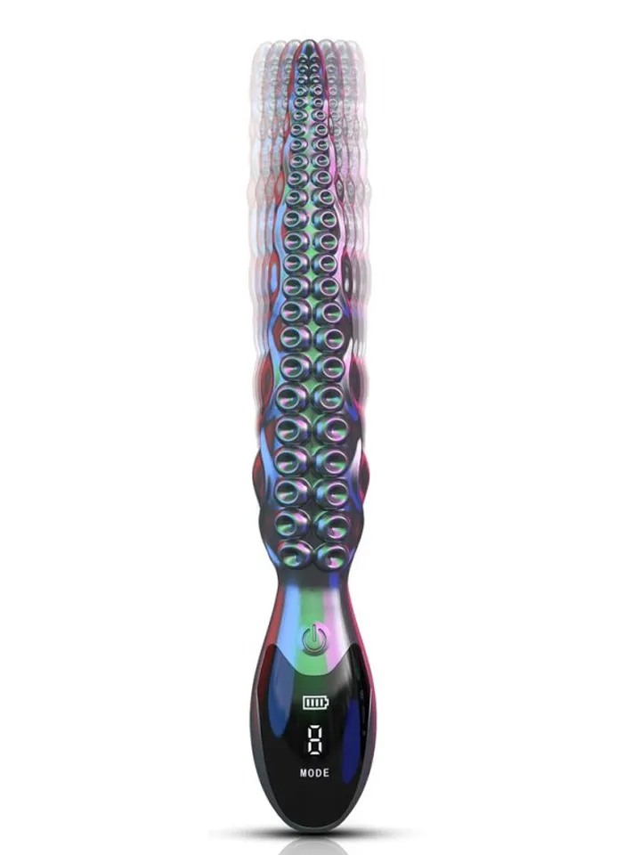 Litak Vibrating Handle Dildo 27 cm - Vibrējošs anālais dildo 2 [full]