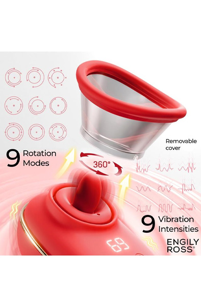 Lizer Stimulator With Licking, Vacuum Pump & Vibration - Klitora stimulators 5