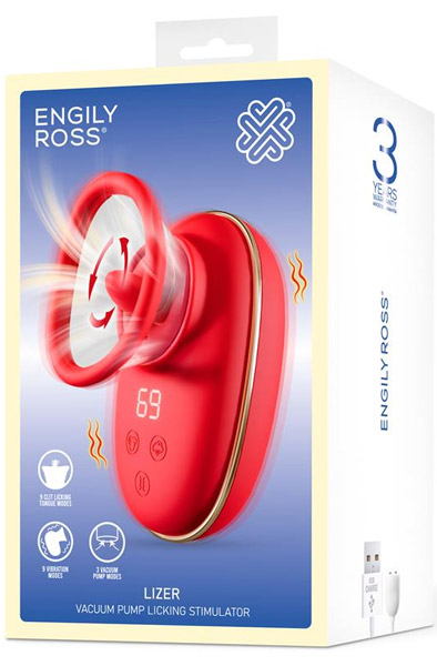 Lizer Stimulator With Licking, Vacuum Pump & Vibration - Klitora stimulators 8