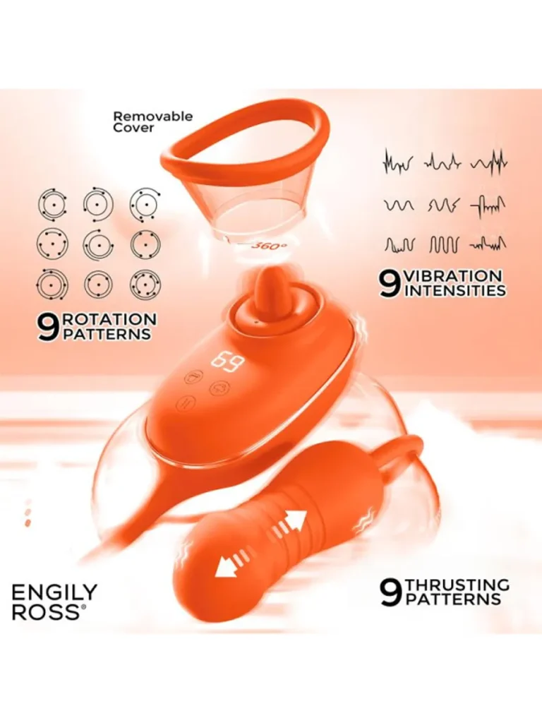 Lizer Tongue Stimulator, Vacuum Pump & Thrusting Egg - Vibrators 4