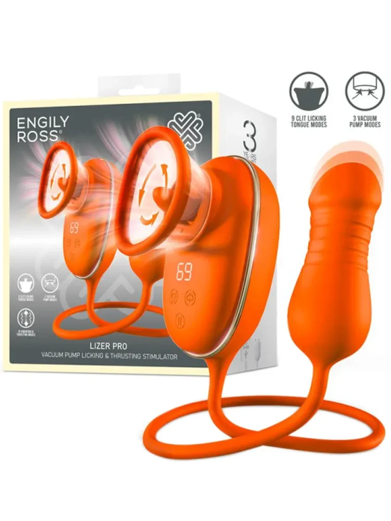 Lizer Tongue Stimulator, Vacuum Pump & Thrusting Egg - Vibrators 5