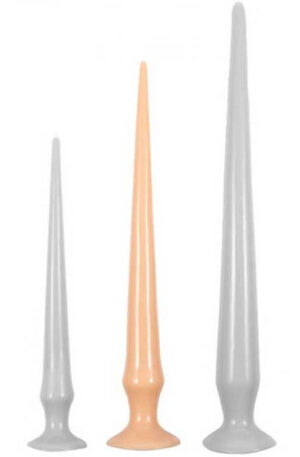 Long Dildo Tail Flex Flesh 43 cm - Īpaši garš anālais dildo 1